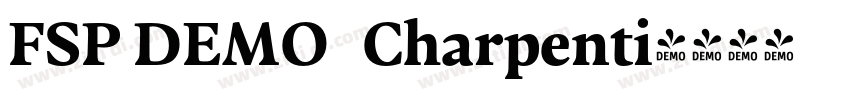 FSP DEMO   Charpenti字体转换